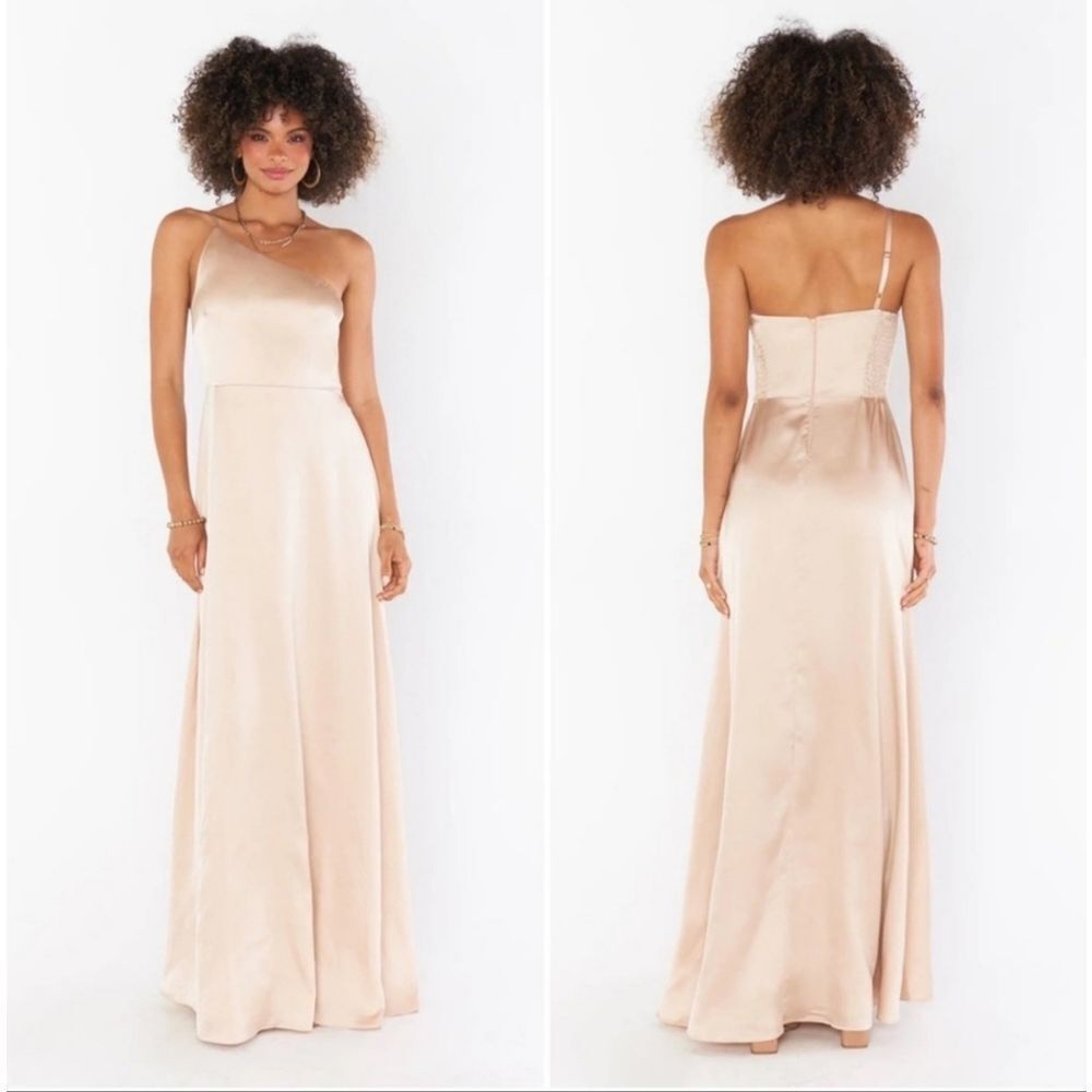 Show Me Your Mumu Shannon Gold Evening Gown Size M